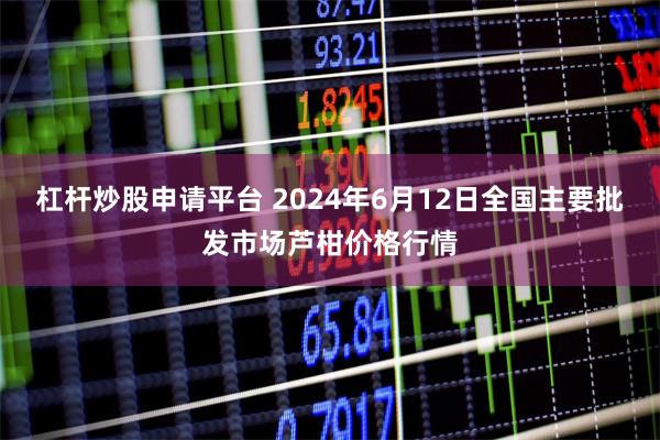 杠杆炒股申请平台 2024年6月12日全国主要批发市场芦柑价格行情