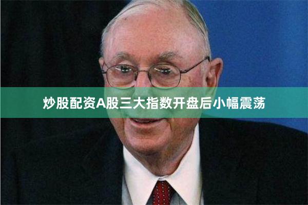 炒股配资A股三大指数开盘后小幅震荡